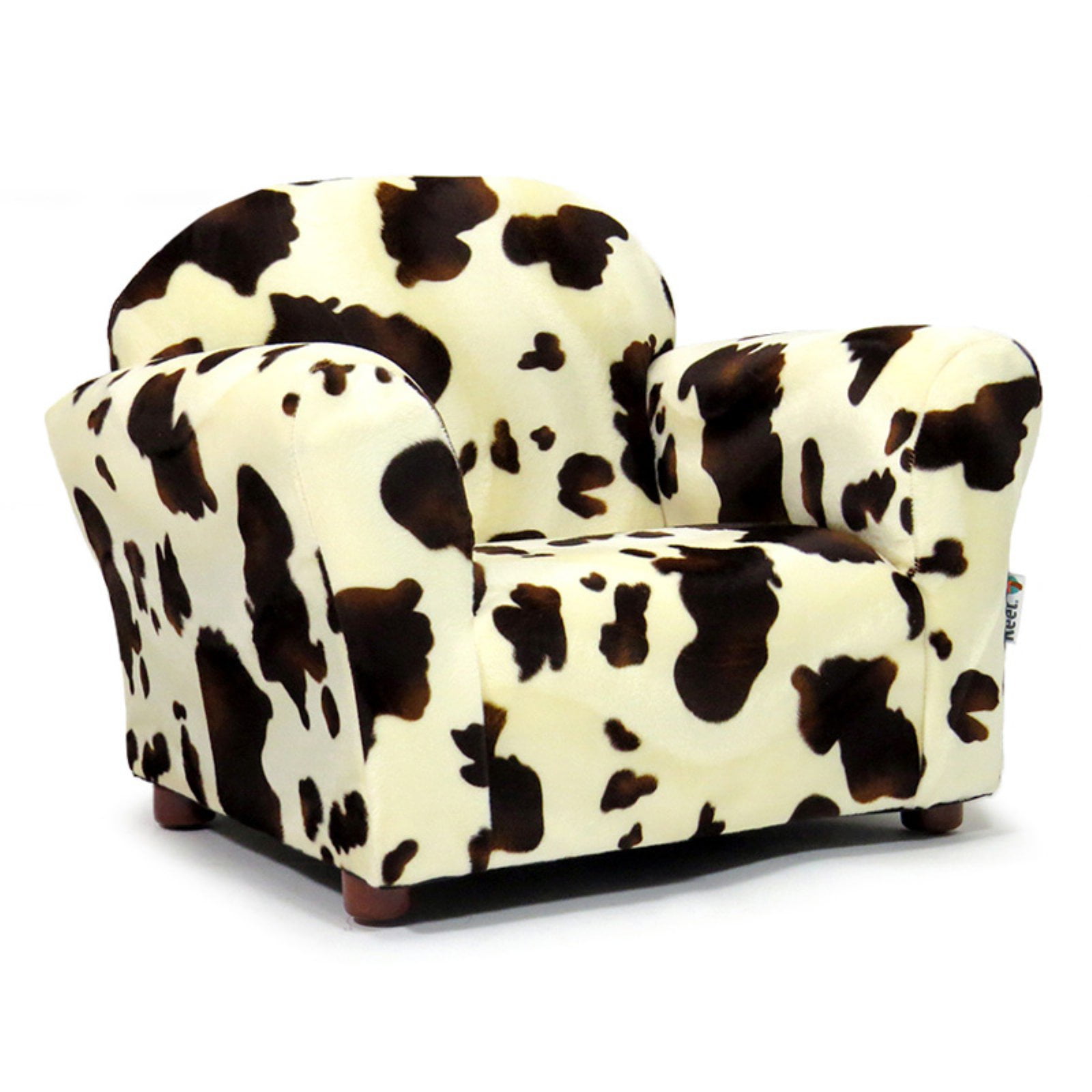 Keet Roundy Pony Print Faux Fur Kids Chair Com