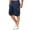 Navy, variant on Fheaev Cargo Shorts For Men Men's Workwear Shorts, Mid-waist, Multi-pocket, Slim-fitting Five-piece Shorts Pants