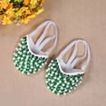 thumbnail image 4 of New Ballet Soft Flat Shoes Belly Dance Shoes for Girls And Women Dance Room Practice shoes Pearl Dancing Shoes 6 colors (gold,40.5), 4 of 7
