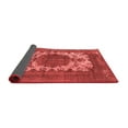 thumbnail image 2 of Ahgly Company Indoor Round Oriental Red Industrial Area Rugs, 4' Round, 2 of 4