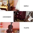 thumbnail image 4 of Modèles d'Instruments de Musique Marron 8 Pcs 3.2X1.2X0.2In, 4 of 8
