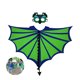 thumbnail image 4 of Disfraz De Dinosaurio Easy Wear Kids Festival Dragon Cosplay Cómodas Alas Para Niños Y Decoración De Máscara Para Niños De 3 A 9 Años Minnieouse HA016168-00, 4 of 6