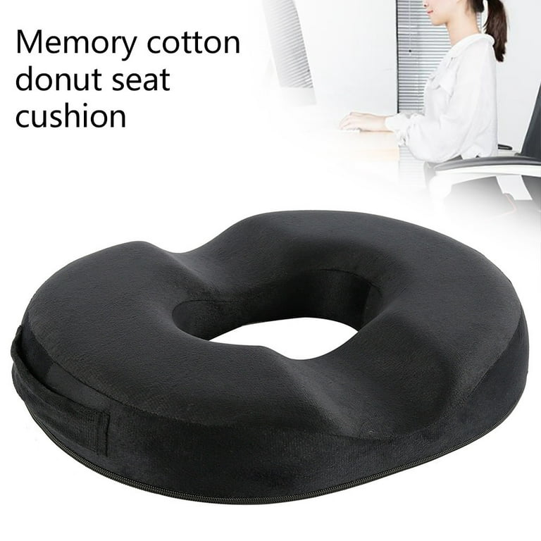 1PCS Donut Pillow Hemorrhoid Seat Cushion Tailbone Coccyx Orthopedic  Medical Seat Prostate Chair for Memory Foam