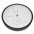 thumbnail image 1 of Reloj de pared multifuncional, superficie blanca, reloj de pared de estilo nórdico, termómetro, reloj de pared, los mejores materiales, 1 of 8