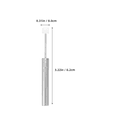 thumbnail image 2 of unbranded 10Ud Accesorio Amortiguador Para De Basura Acero Plata Tecnología Hidráulica Estable, 2 of 8