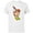 White, variant on Disney Peter Pan Face - Short Sleeve Cotton T-Shirt for Adults - Customized-White