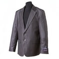 thumbnail image 2 of Henry Uomo RBH106D Boy's Husky Fit 2-Piece Solid Suit Set - Dark Grey - 8H, 2 of 3