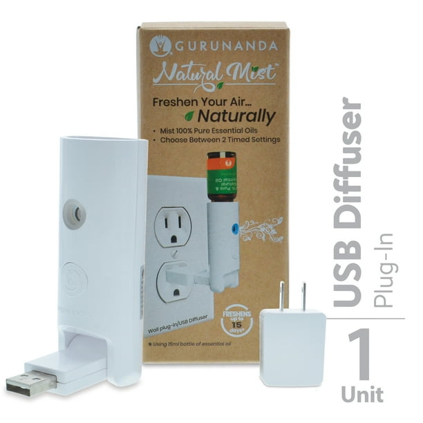 Guru Nanda Waterless Wall PlugIn Diffuser White