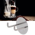 thumbnail image 5 of Stainless Steel Coffee Portafilter Rack - Self-Adhesive Wall Stand for Multi-Purpose Storage, 5 of 5