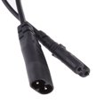 thumbnail image 3 of Cable adaptador de corriente Sunnimix IEC 320 C8 a C7 500cm Negro, 3 of 7