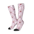 thumbnail image 2 of Fotbe Easter Rabbit print Women's Men's Novelty Crew Socks Cotton Socks Knee High Socks for Walking,Running,Nurses,Pregnancy, 2 of 9