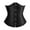 A19 Black, variant on LEKDFST Purple Corset Tops for Women Waist Training Corsets Steel Boned Hourglass Steel Bone Underbust Steampunk Bustier Tops XL