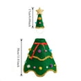 thumbnail image 3 of Double-Layer Christmas Porch Banner for 23-Inch Railing, Durable Felt Outdoor Holiday Decor, 3 of 8