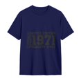 thumbnail image 2 of TJOUL Unisex Adult Travel Printed T-Shirt for Work and Weekend, 2 of 5