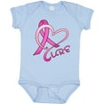 thumbnail image 3 of Inktastic Cure Breast Cancer Awareness Pink Ribbon Boys or Girls Baby Bodysuit, 3 of 5