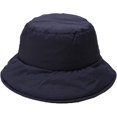 thumbnail image 6 of CoCopeaunts Bucket Hat for Women Winter Fashion Solid Color Thick Warm Basin Hat Down Wide Brim Men Fisherman Hat Windproof Warm, 6 of 8