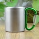 thumbnail image 4 of 2pcs Y Azul Mosquetón-viajes-camping-metal-taza--cerveza-taza-10 Oz, 4 of 9