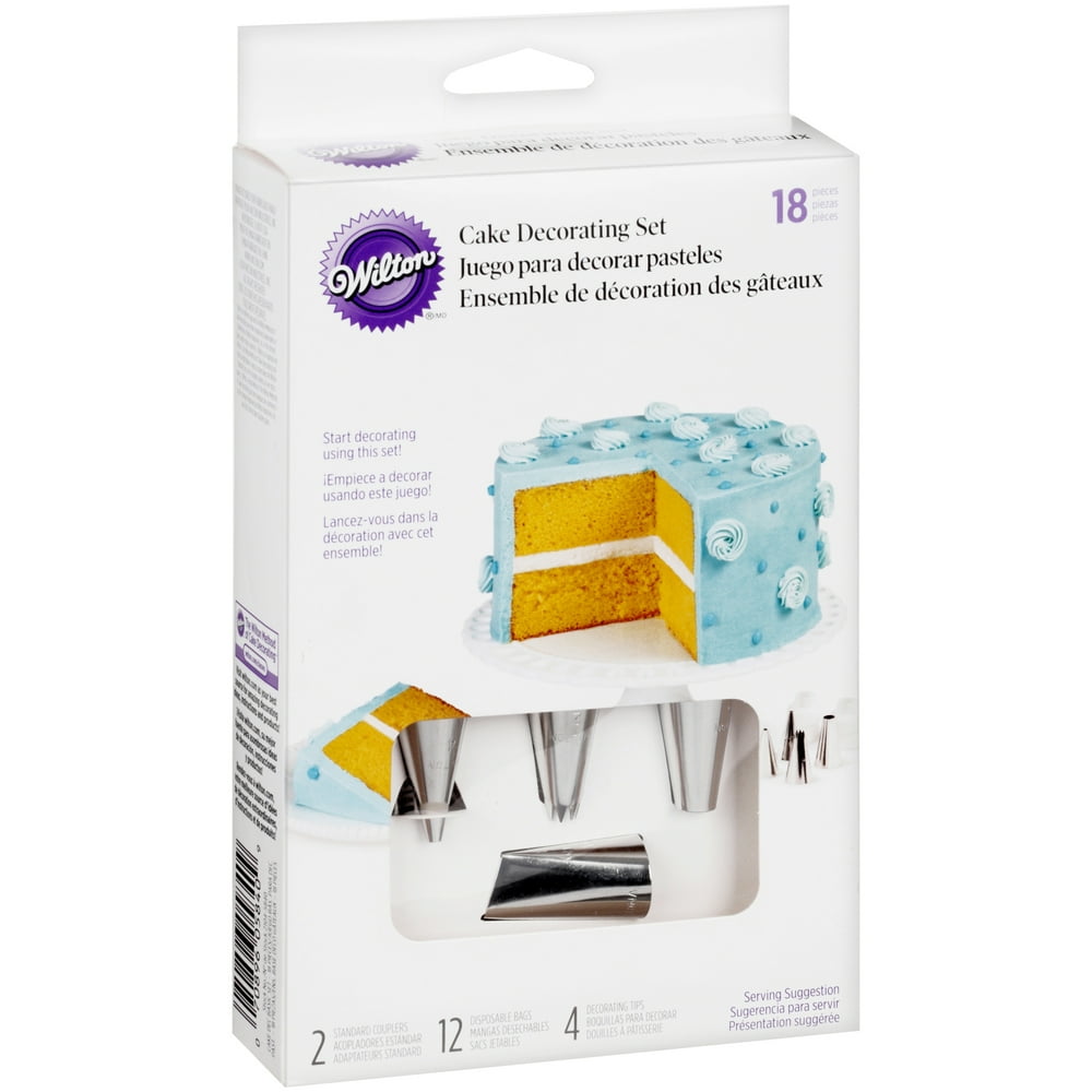 Wilton Cake & Dessert Decorating Set, 18Piece
