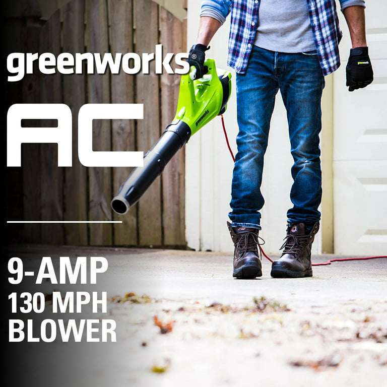 Leaf Blower, Axial, 9-Amp