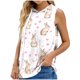 thumbnail image 2 of Xuyuer Happy Easter Holiday Print Essentials Sleeveless For Women - Soft Fitted Pullover Women's Fashion Printed Hooded Sleeveless Casual Daily Wear, 2 of 5