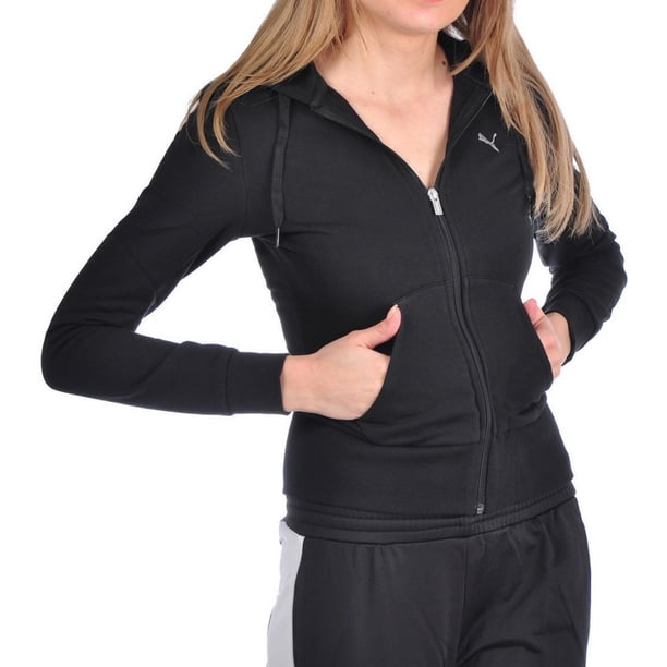 Sudadera Puma ESS Hooded Sweat para Mujer 816980-01 negro XS