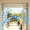 blue, variant on 20-Strand Crystal Beaded Curtain, Multicolor Acrylic Arched Room Divider with Rainbow Beads for Bedroom, Living Room, Cafe