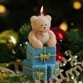 thumbnail image 6 of Taicans Adorable Bear Soy Christmas Candle with Gift Box,3.77in Tall,Cute Animal Decor,Perfect for Valentine's Day/Birthday Gifts,Home Decor,Eco - Friendly,Long Lasting Scent,Gift Box Included, 6 of 6
