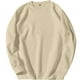 thumbnail image 1 of pstuiky camisas de manga larga para hombre, Sudadera deportiva de cuello redondo y manga larga con capucha lisa para hombre Tops de talla grande para hombre xxl, 1 of 2