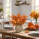 thumbnail image 5 of Decoraciones de otoño para el hogar, flores simuladas, decoraciones de escritorio, Acción de Gracias, decoraciones de escritorio, sala de estar, oficina, baño, cocina, decoraciones de otoño, plantas v, 5 of 6
