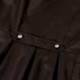 thumbnail image 4 of Hulanddfd Mens Coat Gothic Long Trench Coat, Stand Collar Double Breasted Outerwear with Silver Buttons, Vintage Wear, 4 of 8