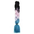 thumbnail image 1 of Gradient Color Women Braid Hair Large Braiding Hair Wigs High Temperature Fiber Synthetic Hair Extensions, 1 of 1
