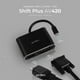 thumbnail image 2 of Adaptador Convertidor Acteck SHIFT PLUS AV420 USB Tipo C a HDMI + VGA Negro AC-934657, 2 of 6