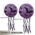 thumbnail image 3 of XIANXIAN Halloween Hanging Decorations Lanterns with Led Lights Illuminated Decor, Pumpkin Bat Lanterns for Halloween Indoor & Outdoor Spooky Home Decor, 3 of 9