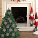 thumbnail image 5 of 12 piezas de adornos navideños de 10 cm, copos de nieve de plástico, decoración para árbol de Navidad, copos de nieve huecos, colgantes., 5 of 5
