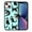 Black White Tuxedo Cat Playful Postures, variant on FINCIBO Soft Rubber Protector Cover Case for Apple iPhone 13 6.1" 2021 (NOT FIT Apple iPhone 13 mini 5.4" 2021/iPhone 13 Pro 6.1" 2021/iPhone 13 Pro Max 6.7" 2021), Pug Funny Playful Postures Teal