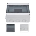 thumbnail image 1 of Caja de Distribución a Prueba de Agua IP65 Caja de Conexiones de Protección de Distribuciones de Energía Eléctrica para Exteriores de 8 Vías para Disyuntor 200 X 155 X 90 Mm ANGGREK Otros, 1 of 8
