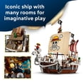 thumbnail image 5 of LEGO ONE PIECE The Going Merry Pirate Ship Building Blocks - Pretend Play Adventure Toy for Boys & Girls, 10+ - Straw Hat Crew Toy Figures & Playset for Anime Fans - Gift Idea for Birthdays - 75639, 5 of 8