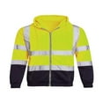 thumbnail image 3 of JUNWELL Unisex Workwear Coat Safety Reflective Strip Hoodies Jacket, 3 of 7