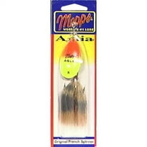 Mepps Dressed Aglia Fishing Lure for Bass, Trout & Walleye with Red Turkey Quill Attractor