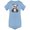 Light Blue, variant on Cute Little Panda Sitting Bodysuit Infant -Image by Shutterstock, Newborn