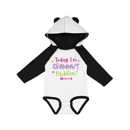 

Inktastic Child Funny Today Im Grammys Problem Gift Baby Girl Long Sleeve Bodysuit
