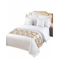 thumbnail image 2 of Xipuska Zoo Animals Bed Runners for Cal King Size Bed, Decorative Bed Throws for Foot of Bed, Cute Funny Elephant Tiger Cartoon Bed Runner Sofa Throw Bedding Scarf Protector Slipcover for Bedroom, 2 of 6