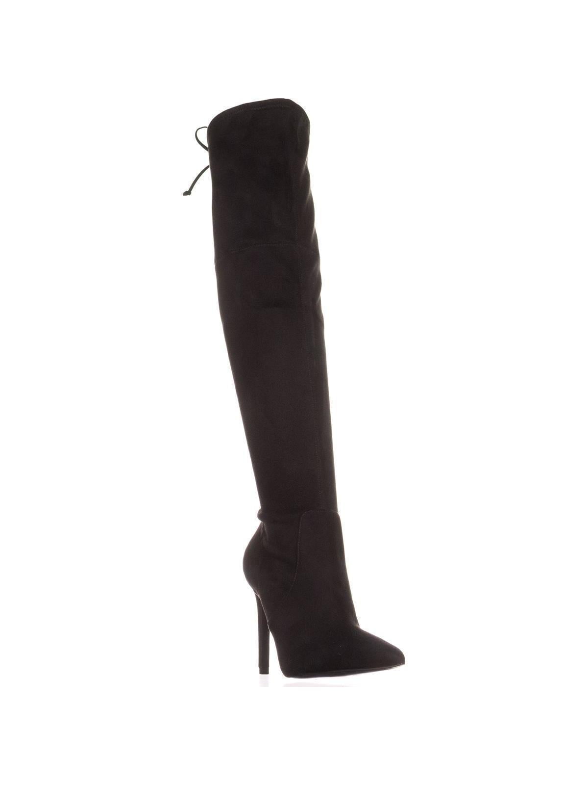 guess over the knee high heel boots