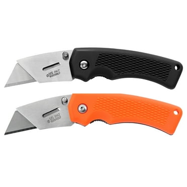 Gerber Gear Edge Exchange-A-Blade Clip Utility Box Cutter Folding Razor Knives, 2 Pack