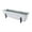 White, variant on 2 x 4 Railings Flower Box with Brackets, Blue - Small