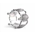thumbnail image 3 of Vagabond House Sea Turtle Napkin Rings Ocean Tableware (Sold as Single Ring) Artisan Crafted Designer Ring 2.25 inch Diameter, 3 of 4