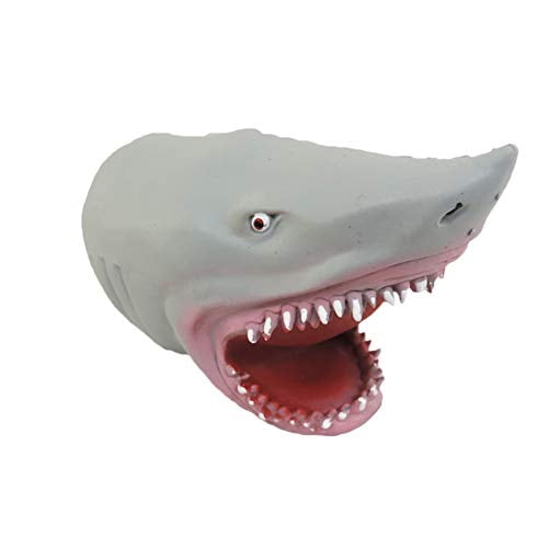 silicone shark puppet