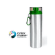 thumbnail image 2 of Botella Aluminio Plata Tapa Rosca Verde 750 Ml Sublimar Color Make, 2 of 2