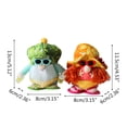 thumbnail image 5 of BQBQERT 2pcs Beach Scandinavian Tomte Nisse Home Farmhouse Kitchen Tiered Tray Decorations, 5 of 8