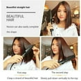 thumbnail image 6 of PanBiqintyy Hair Straightener Four-gear Temperature Adjustment Ceramic Tourmaline Ionic Flat Iron Hair Straightener For Women Widen Panel, 6 of 8